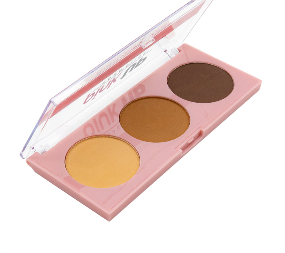 “Contour Basic” (Paleta de Contorno) - Pink Up Cosmetics