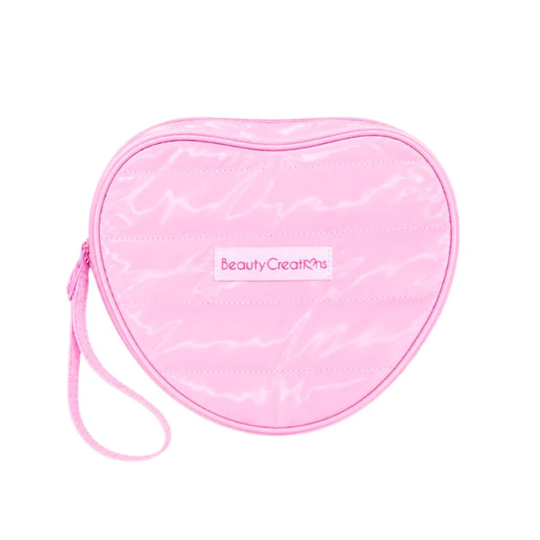 Bolso de Corazon Puff Rosa - Beauty Creations