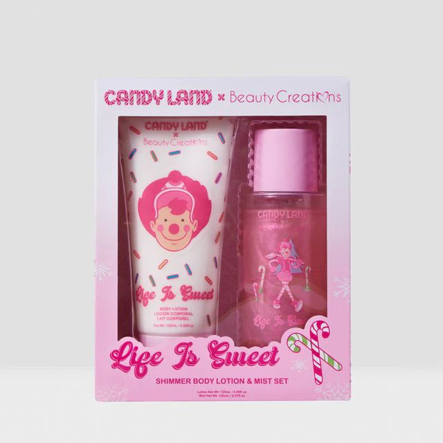 Life is Sweet - Shimmer Body Lotion & Mist Set - Candyland X Beauty Creations