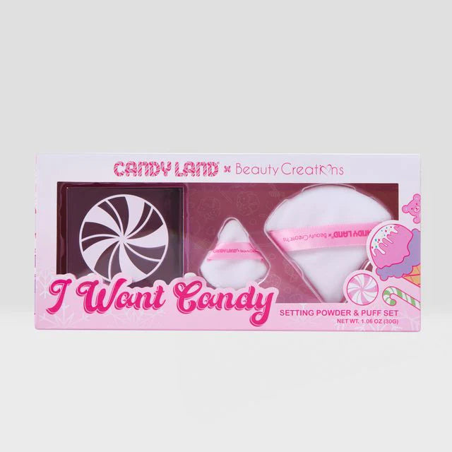 I Want Candy - Setting Powder & Puff Set - Candyland X Beauty Creations