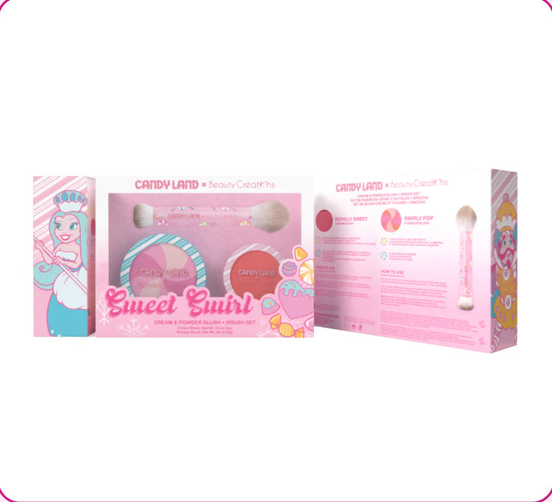 Sweet Swirl - Cream & Powder Blush Set - Candyland X Beauty Creations