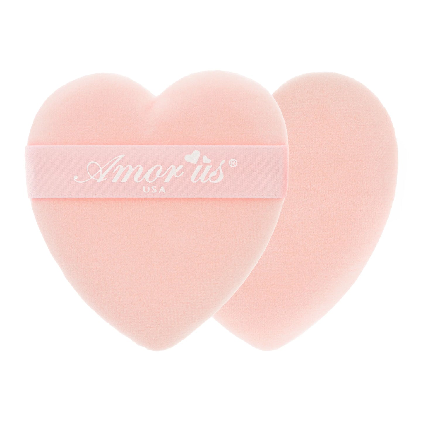 Makeup Powder Puff - Heart (2 Pack)