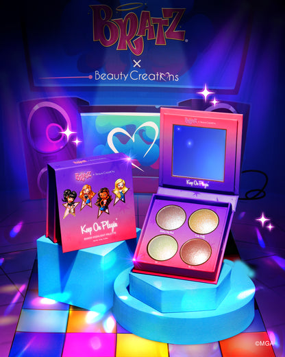 Keep On Playin' (Highlighter Palette) - Bratz X Beauty Creations