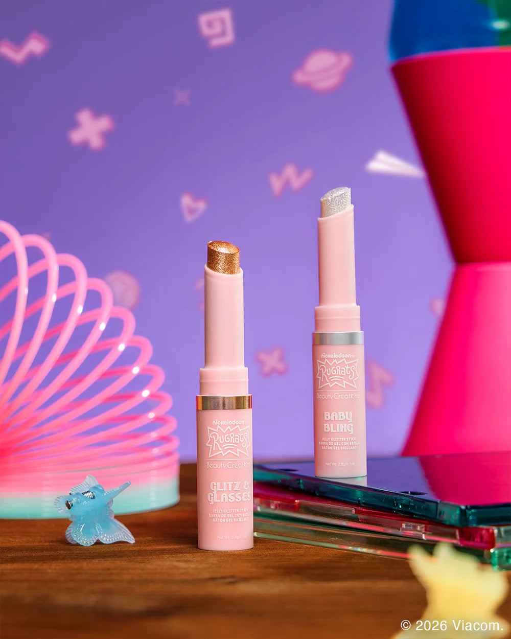 Tiny But Shiny - Barras De Brillo En Gel - Rugrats X Beauty Creations