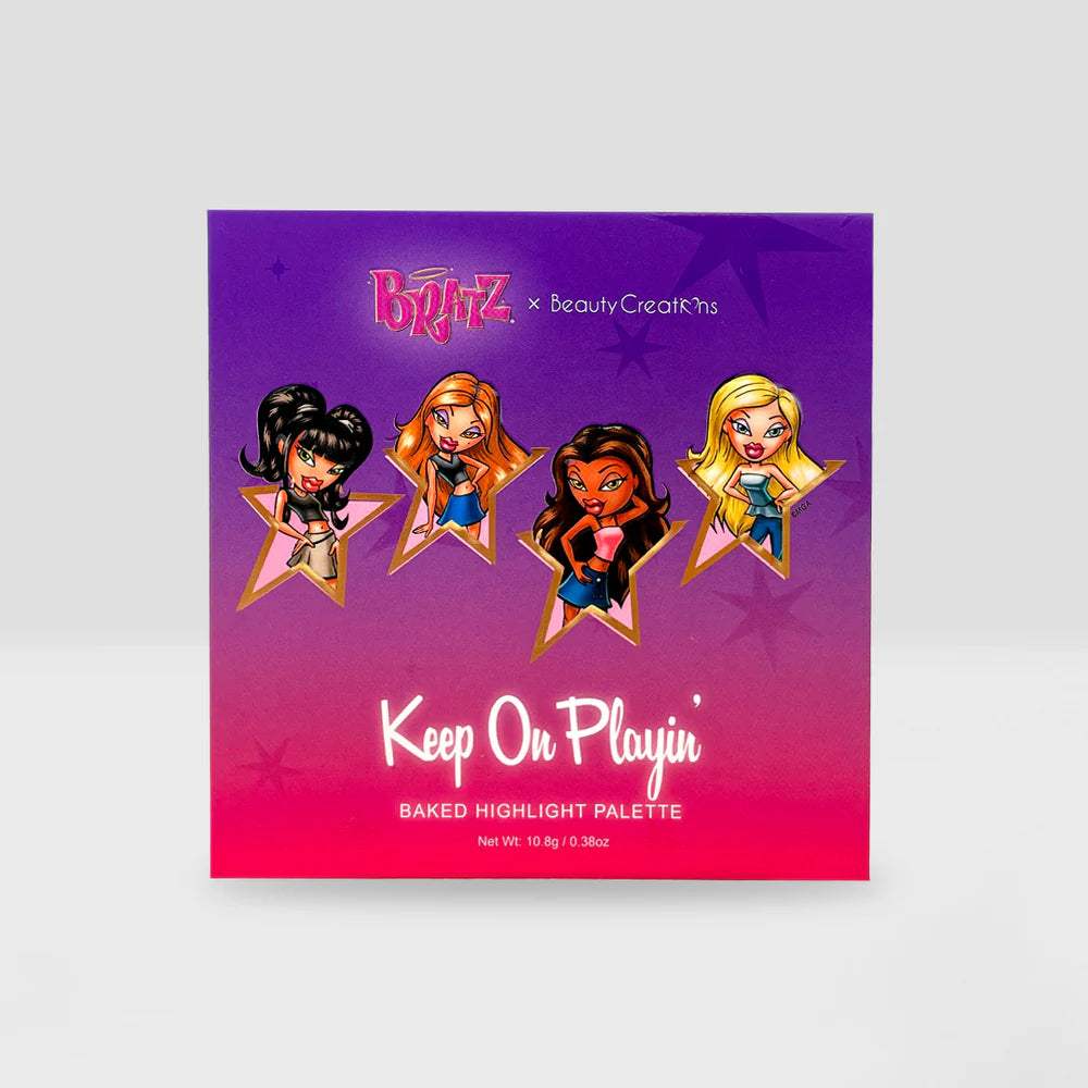 Keep On Playin’ (Highlighter Palette) - Bratz X Beauty Creations