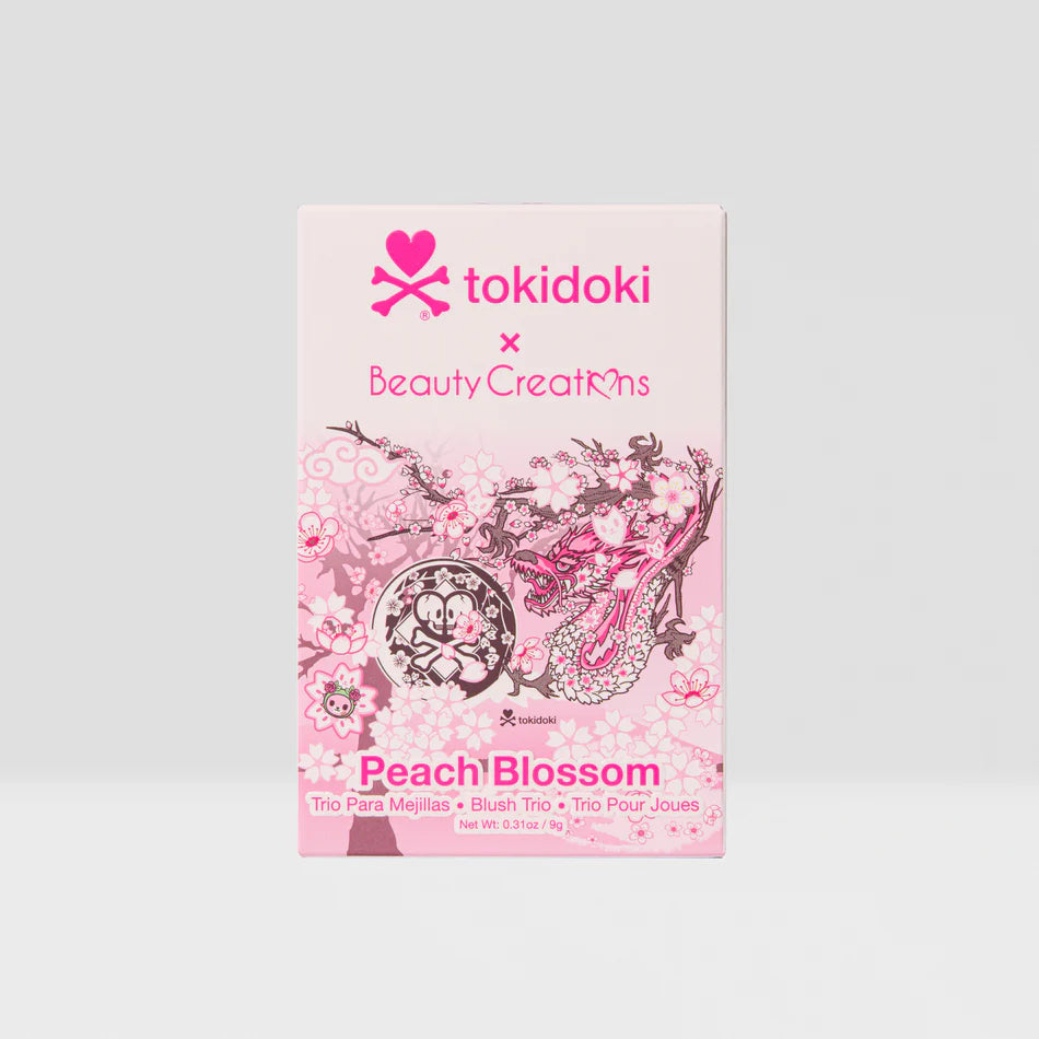 “Peach Blossom” - Blush Trio - Tokidoki X Beauty Creations