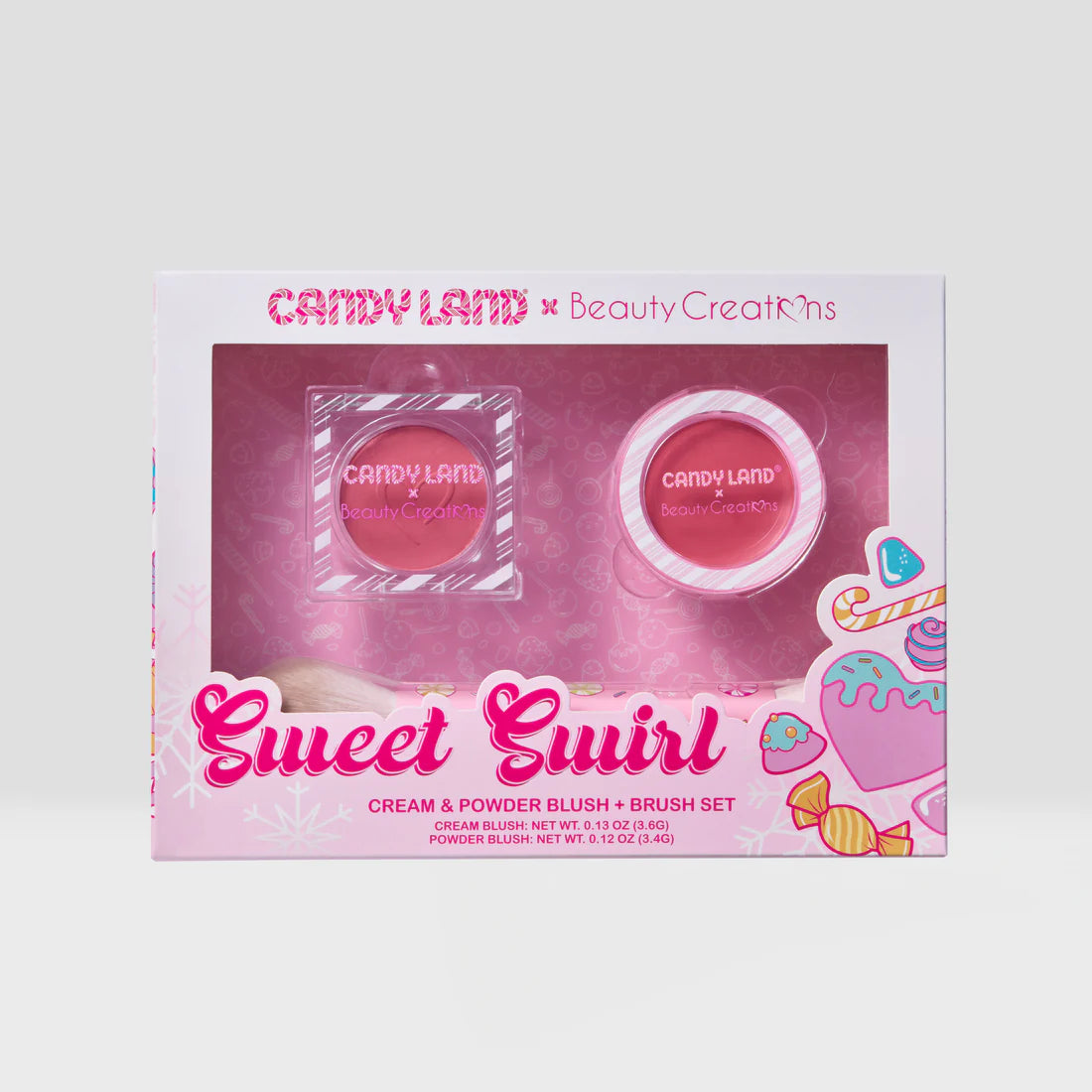 Sweet Swirl - Cream & Powder Blush Set - Candyland X Beauty Creations