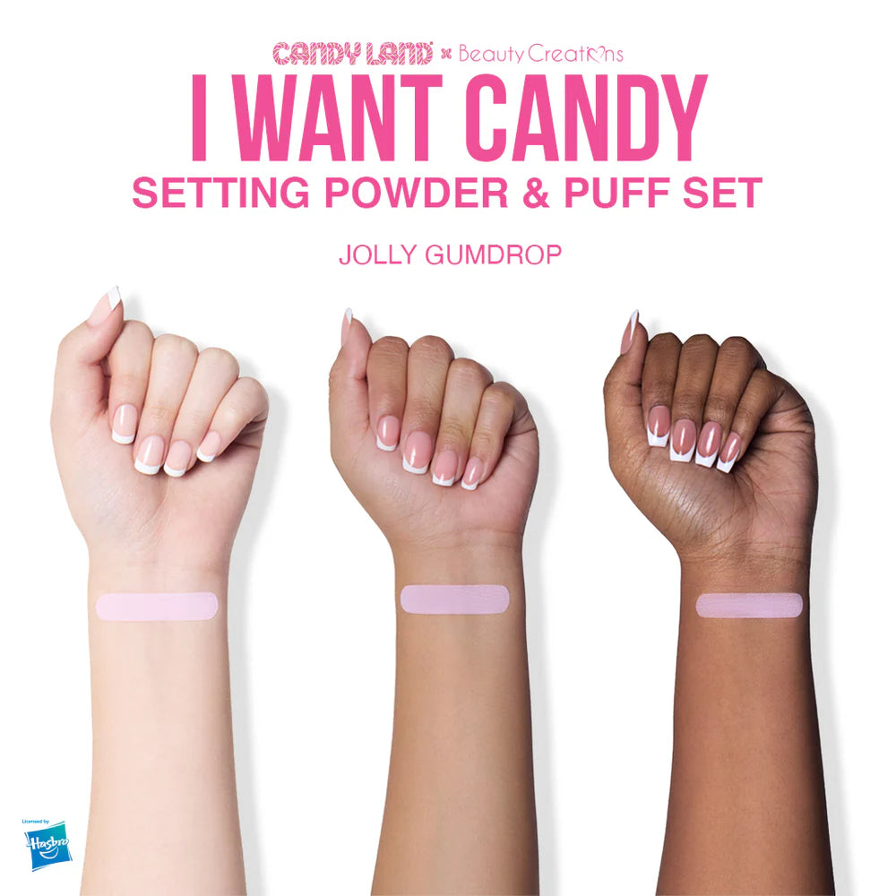 I Want Candy - Setting Powder & Puff Set - Candyland X Beauty Creations