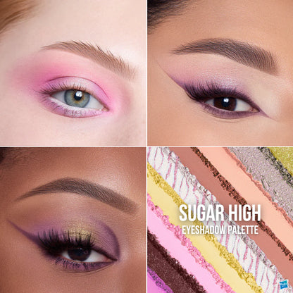 Sugar High - Shadow Palette & Eye Brush Set - Candyland X Beauty Creations