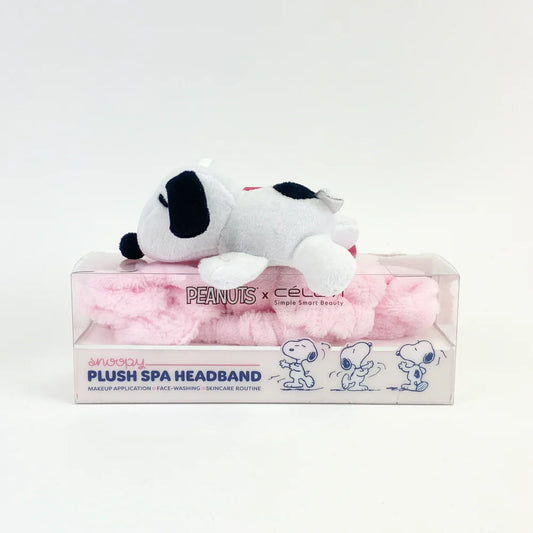 “Snoopy” - Plush Spa Headband - Peanuts X CELAVI