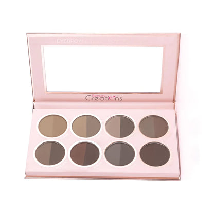 EYEBROW DEFINER POWDER BOOK BEAUTY CREATIONS PALETTE