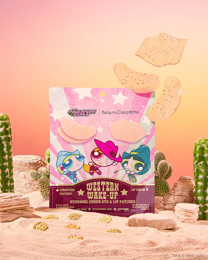“Western Wake-Up” - Hydrogel Under-Eye & Lip Patches - The PowerPuff Girls X Beauty Creations
