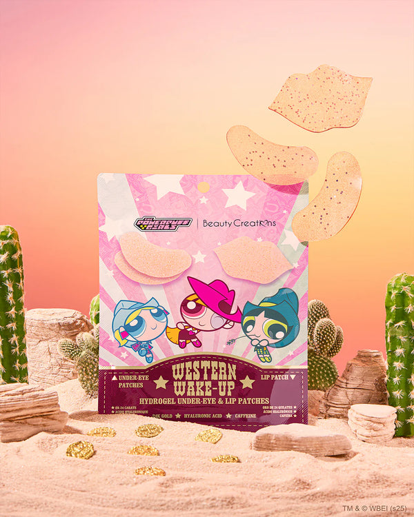 “Western Wake-Up” - Hydrogel Under-Eye & Lip Patches - The PowerPuff Girls X Beauty Creations