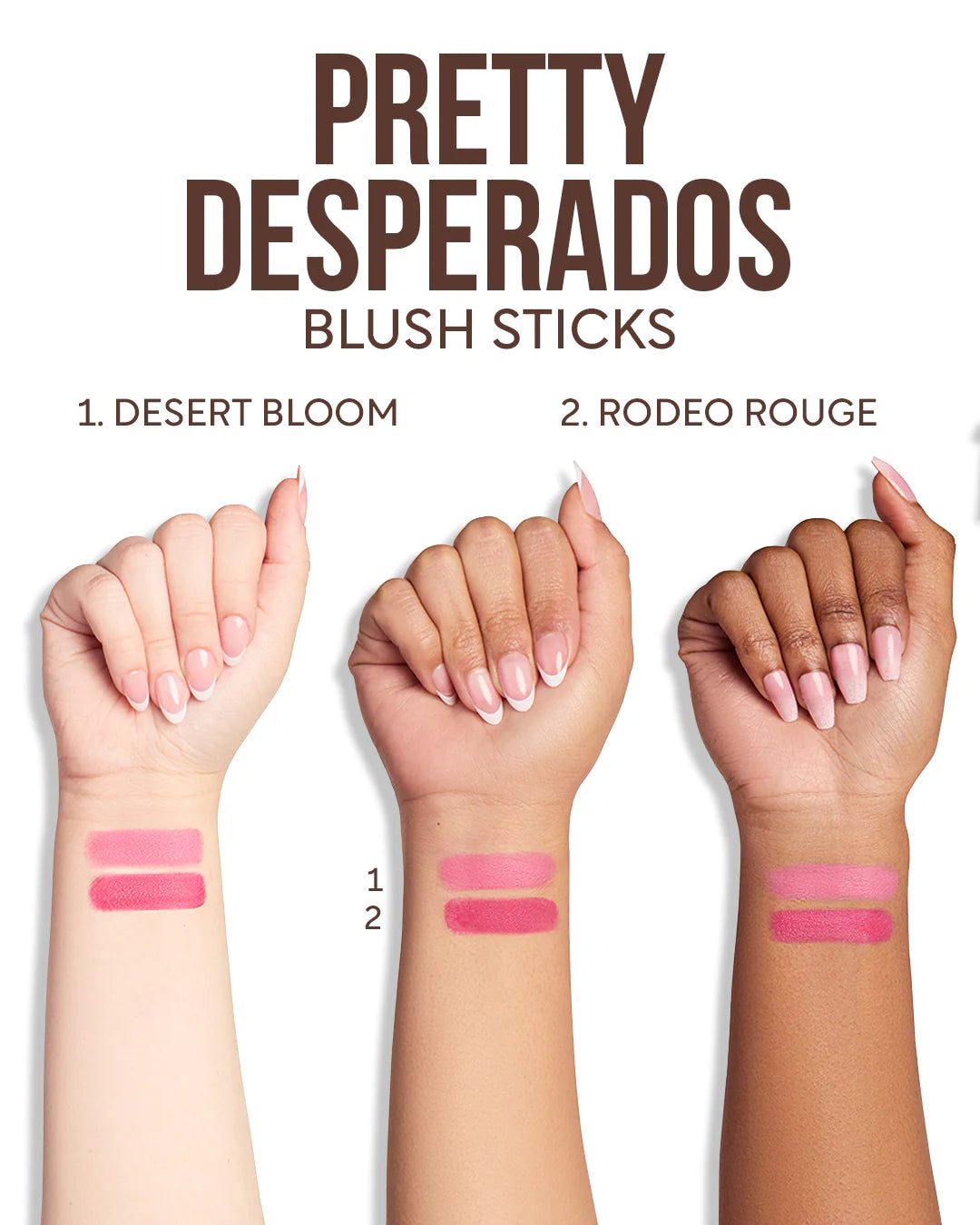“Pretty Desperados” - Blush Sticks - The PowerPuff Girls X Beauty Creations