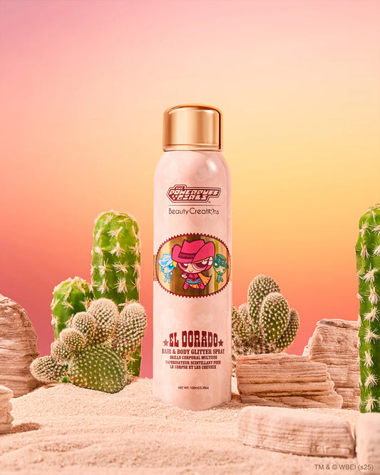 “El Dorado” - Hair & Body Glitter Spray - The PowerPuff Girls X Beauty Creations
