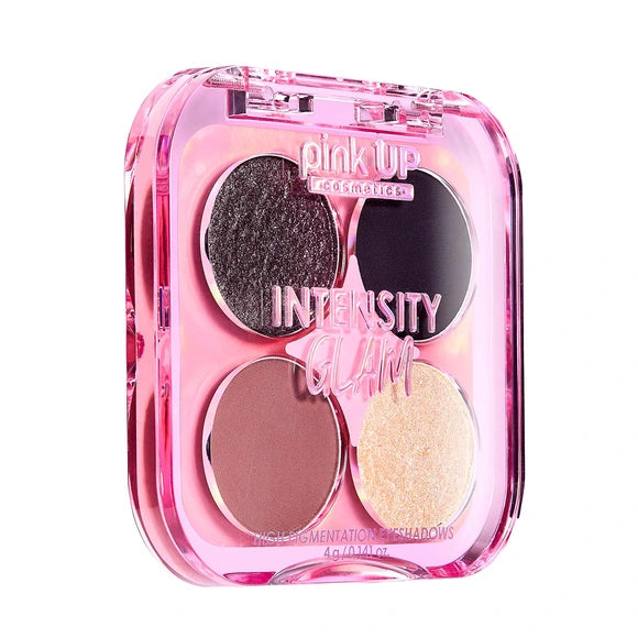 Intensity Glam - Cuarteto de Sombras para Ojos - Pink Up Cosmetics