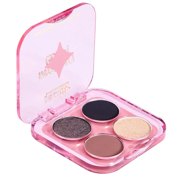Intensity Glam - Cuarteto de Sombras para Ojos - Pink Up Cosmetics