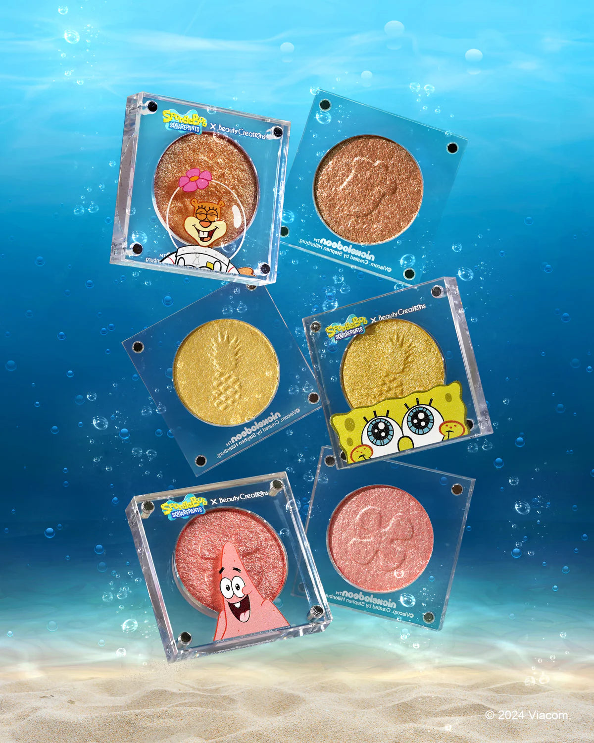 “F.U.N” Single Shadow Set (3 PCs) - SpongeBob X Beauty Creations