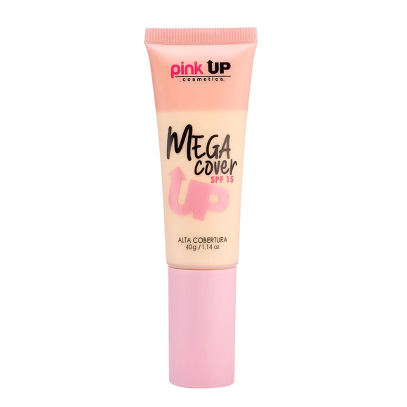 Mega Cover - Maquillaje Líquido - Pink UP Cosmetics