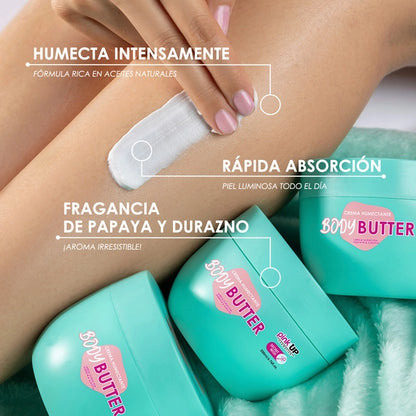 Body Butter - Crema Corporal Humectante - Pink UP Cosmetics