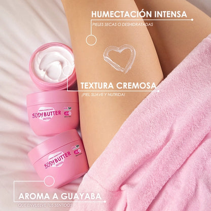 Body Butter - Crema Corporal Humectante - Pink UP Cosmetics