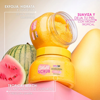 Sugar Scrub - Exfoliante Corporal de Azúcar - Pink UP Cosmetics