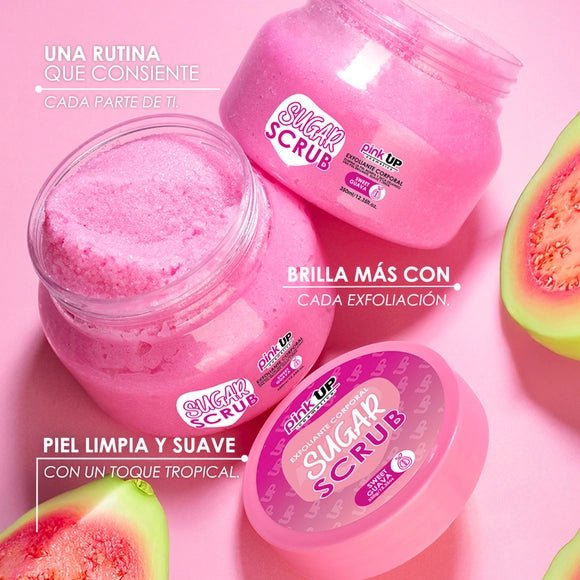 Sugar Scrub - Exfoliante Corporal de Azúcar - Pink UP Cosmetics