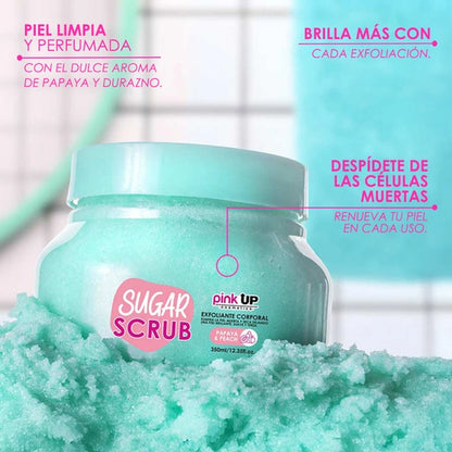 Sugar Scrub - Exfoliante Corporal de Azúcar - Pink UP Cosmetics