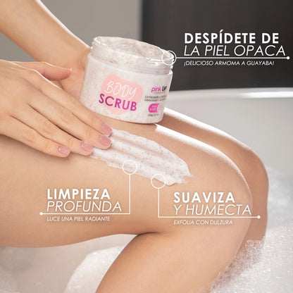 Body Scrub - Exfoliante Corporal Suave - Pink UP Cosmetics