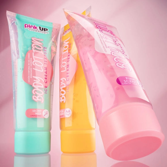 Body Lotion - Crema Corporal De Doble Capa - Pink UP Cosmetics