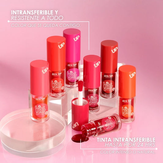 Kiss Lip Tint - Tinta para Labios  - Pink UP Cosmetics