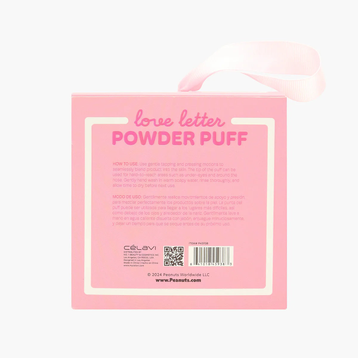 “Love Letter” (Powder Puff Set) - Peanuts (V-DAY( X CELAVI