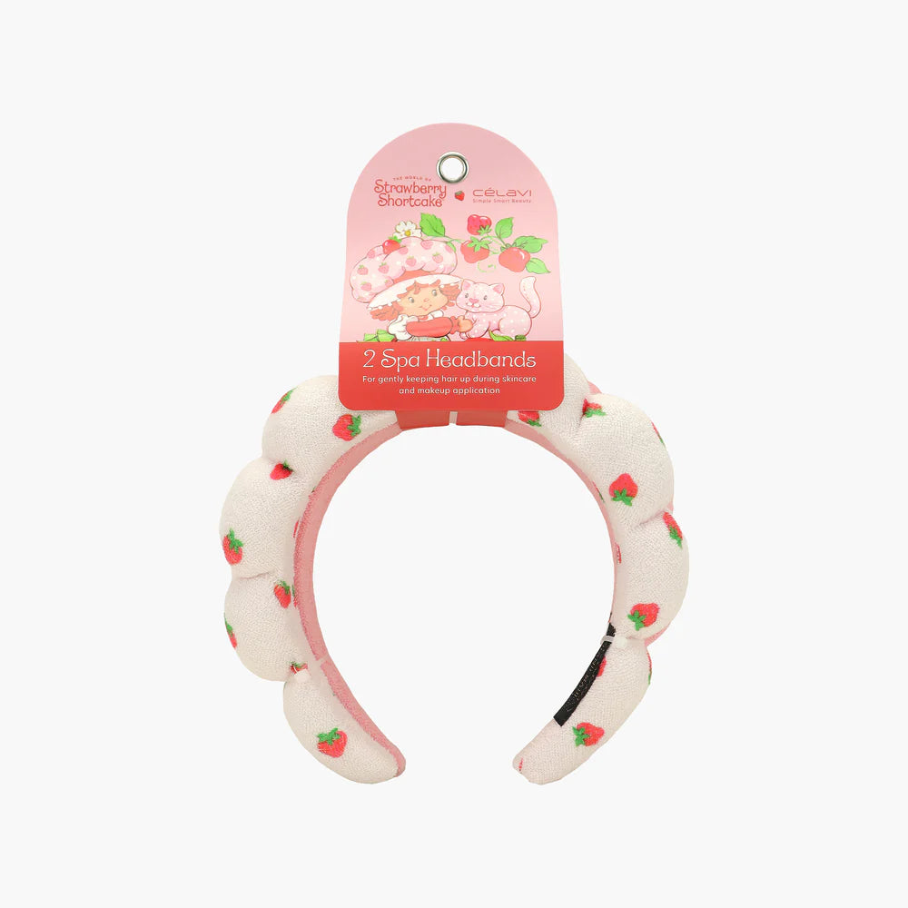 Sponge Headband (2 PCs) - Strawberry Shortcake X CELAVI