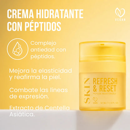 Refresh & Reset - Hidratante Con Peptidos - Beauty Creations Skin