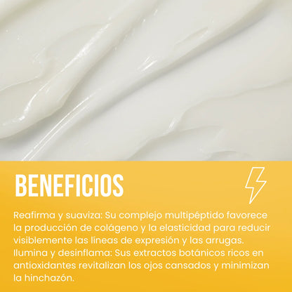 Refresh & Reset - Crema Para Contorno de Ojos Con Peptidos - Beauty Creations Skin