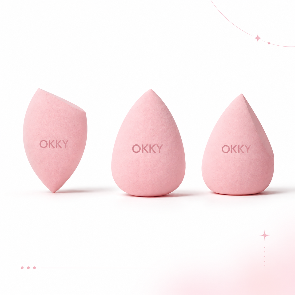 Petal Precision - Esponjas para Maquillaje- OKKY