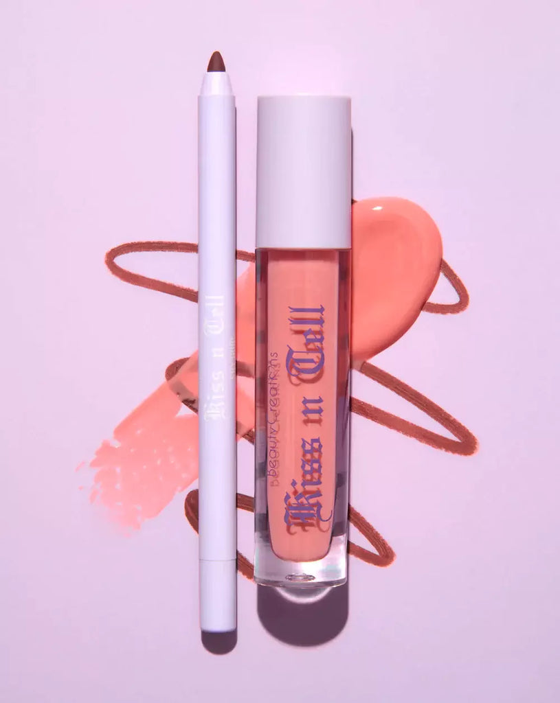 Duo de Labial y Delineador Kiss N´ Cell Beauty Creations