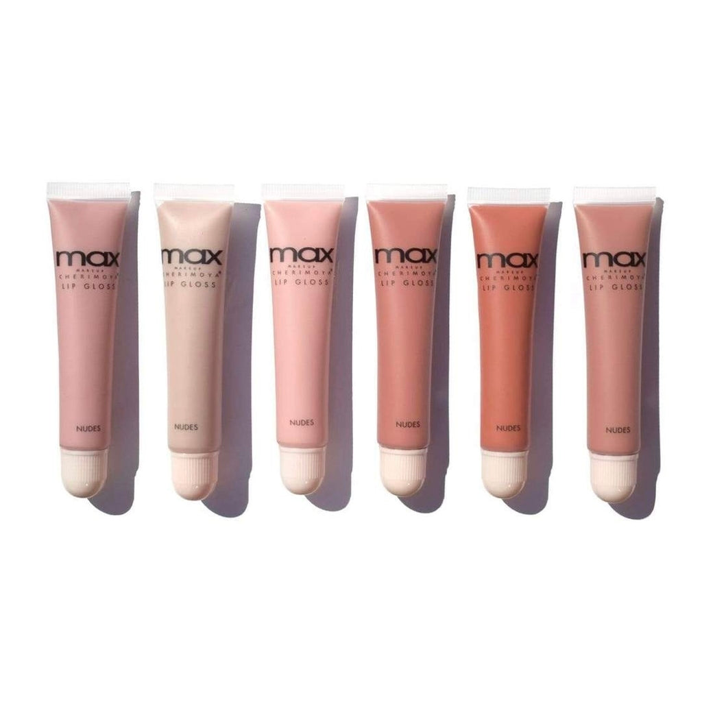 Gama de 6 Glosses Max Cherimoya Nude