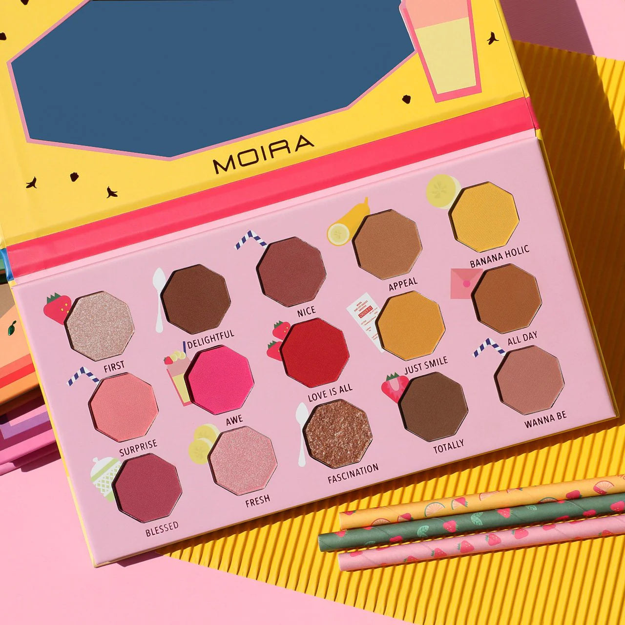 PALETA MY SWEETEST THING - SMOOTHIE SERIES- PRESSED PIGMENT PALETTE MOIRA