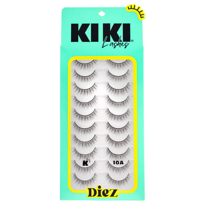 Pestañas Postizas - Diez- Kiki Lashes