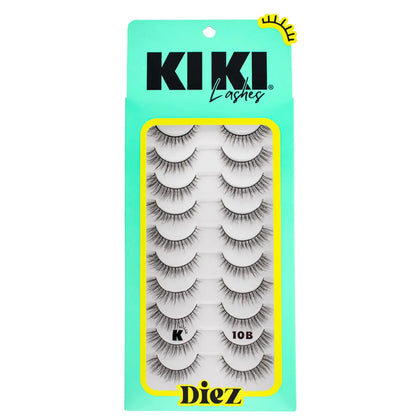Pestañas Postizas - Diez- Kiki Lashes