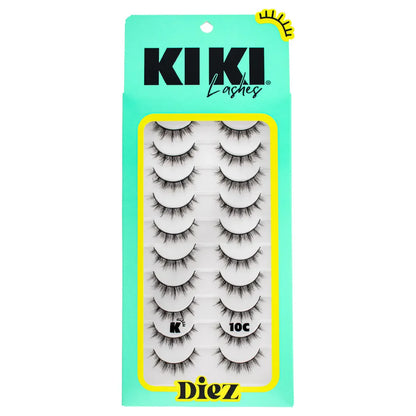 Pestañas Postizas - Diez- Kiki Lashes