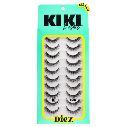 Pestañas Postizas - Diez- Kiki Lashes