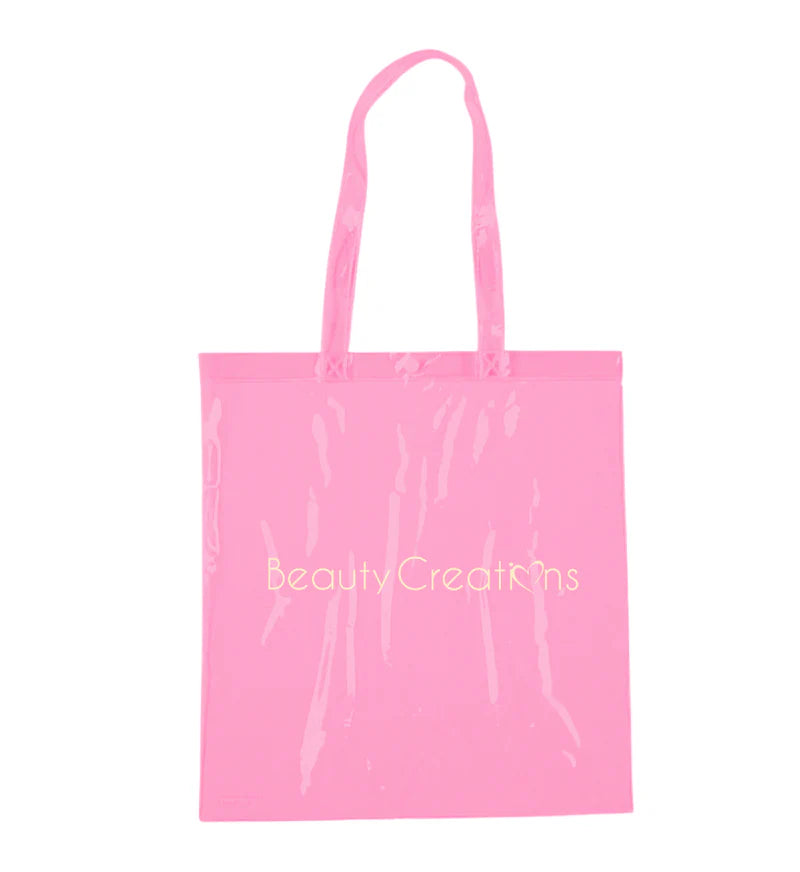 PLASTIC TOTE BAG - BEAUTY CREATIONS