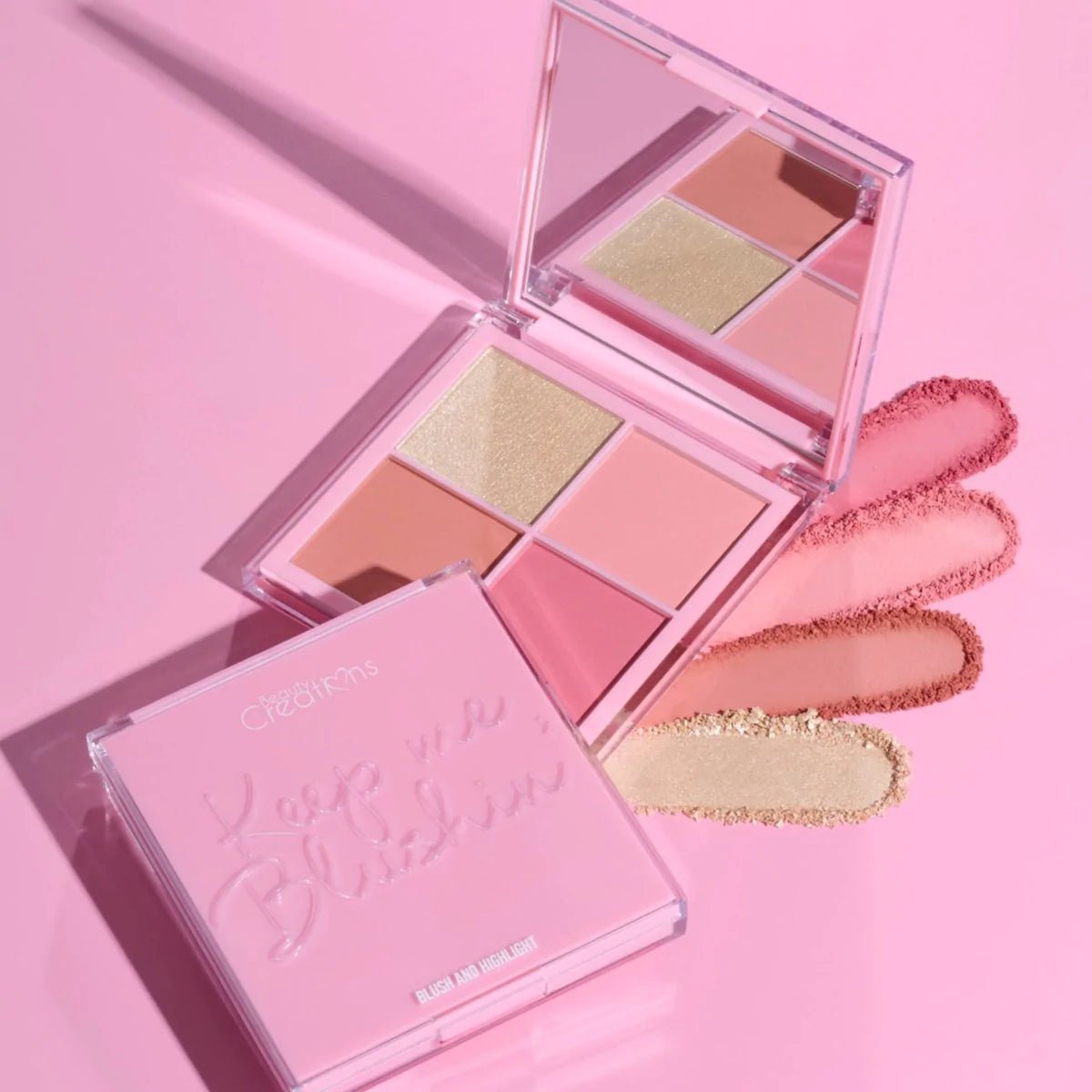 Beauty Creations - Rubor Keep Me Blushin - Paleta de Rubores 24/7