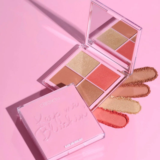 Beauty Creations - Rubor Keep Me Blushin - Paleta de Rubores @NIGHT