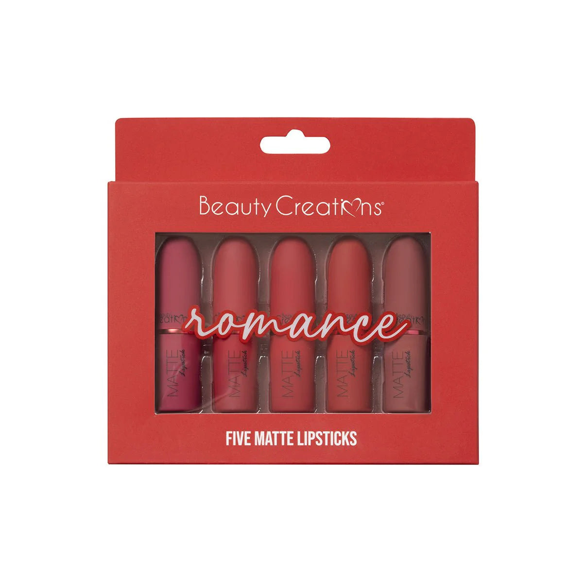 “ROMANCE” - Matte Lipstick Set - Beauty Creations