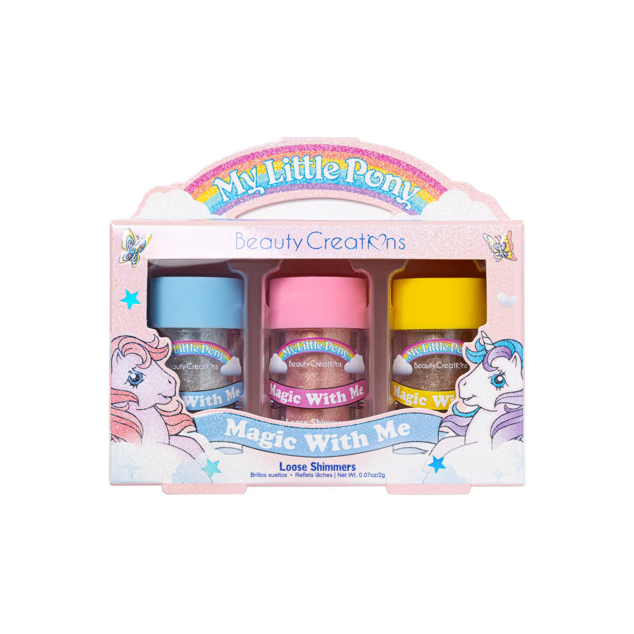 "MAGIC WHITH ME" LOOSE SHIMMERS SET - BEAUTY CREATIONS X MY LITTLE PONY