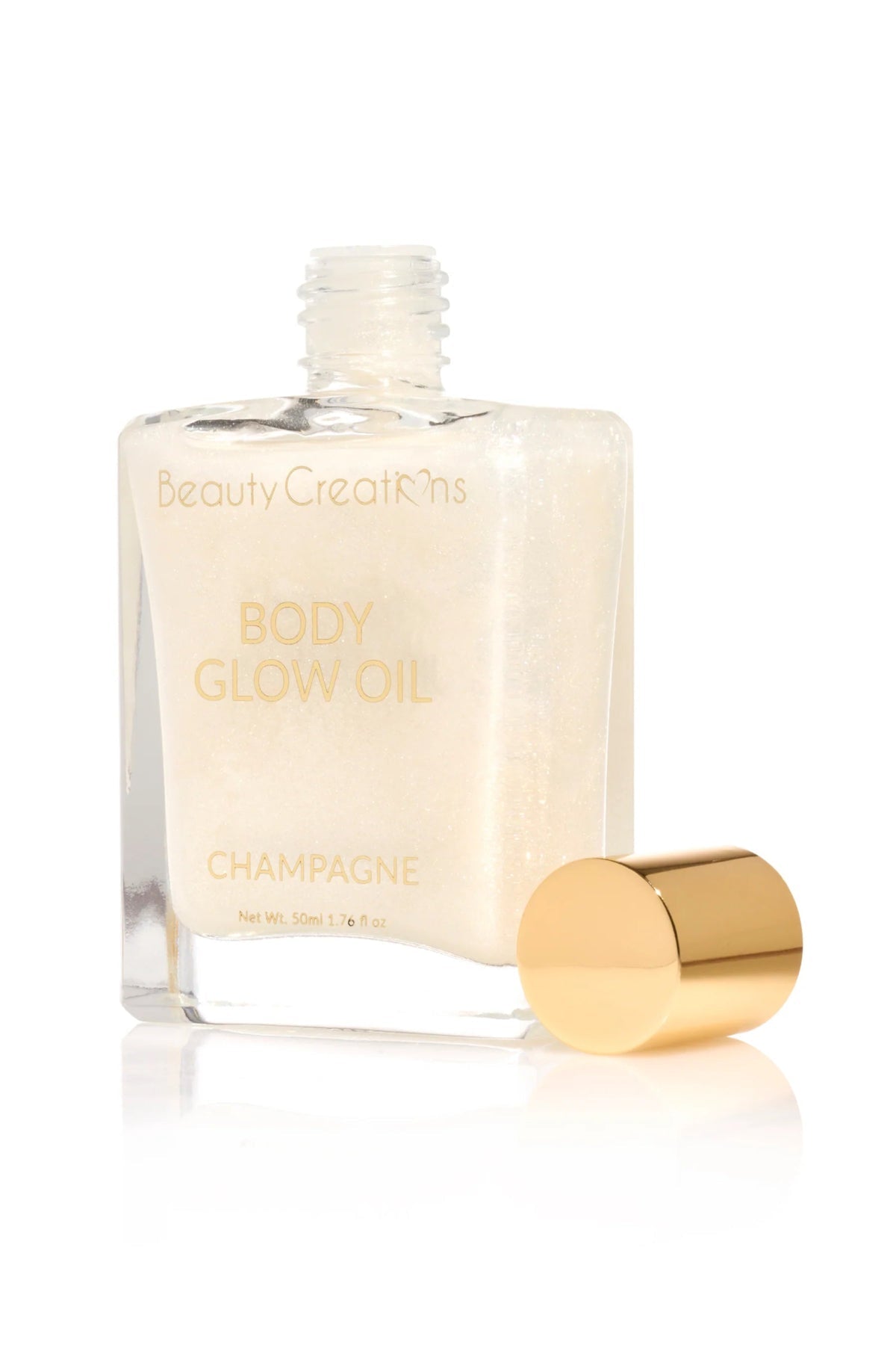 Beauty Creations - Body Glow Aceite De Brillo Corporal Champagne