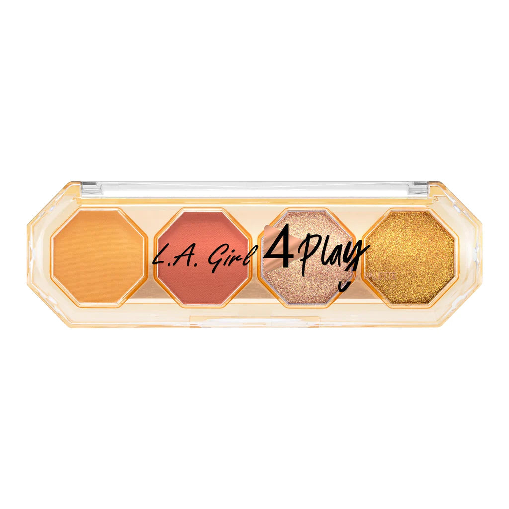 PALETA 234 JUICY 4 PLAY EYESHADOW PALETTE L.A. GIRL